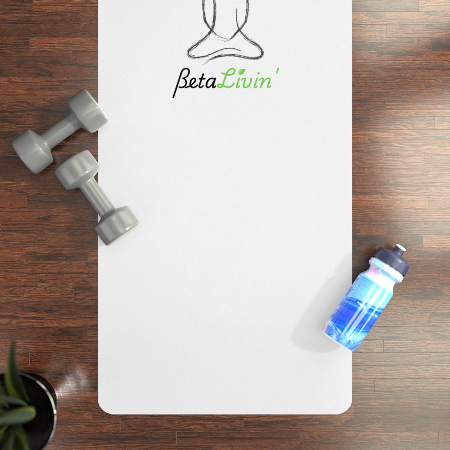 Eco-Friendly Rubber Yoga Mat - ßetaLivin'