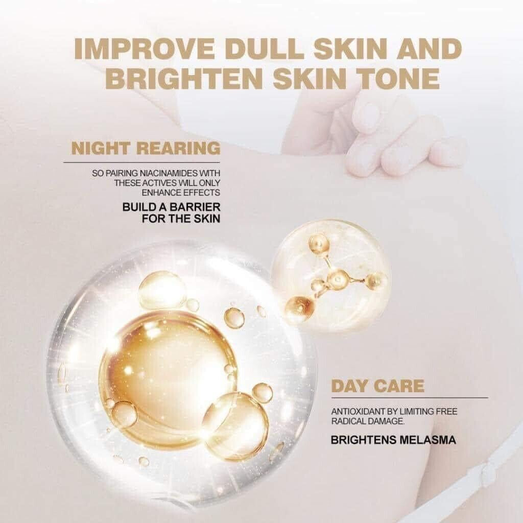 Ashley Shine NIACINAMIDE Pure Serum - for Face and Body, 520Ml